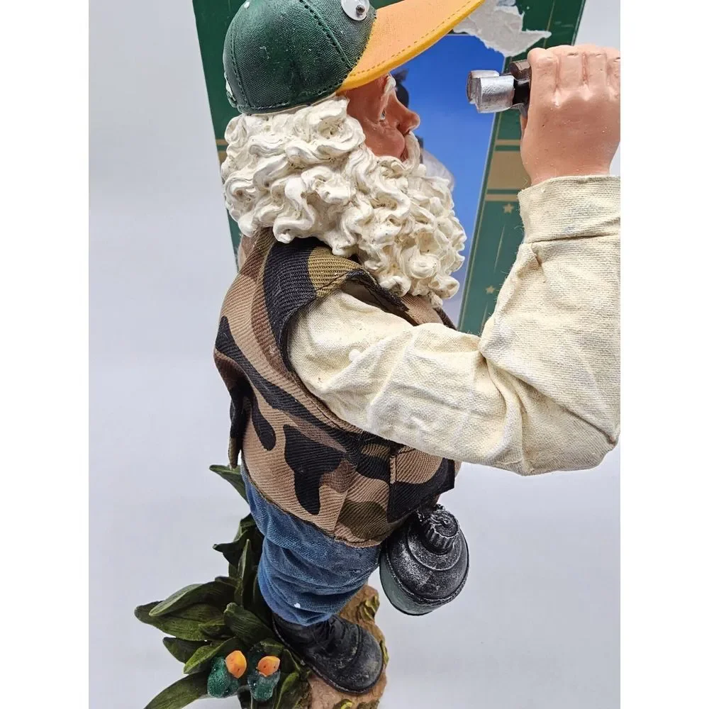 KSA Kurt S‎ Adler RARE Morning Watch Fabriche Santa Duck Hunting Googly Eyes